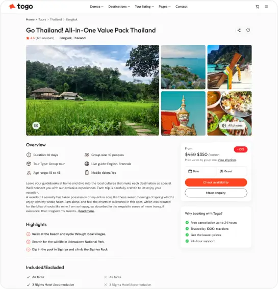 tour detail travel agency 10 1