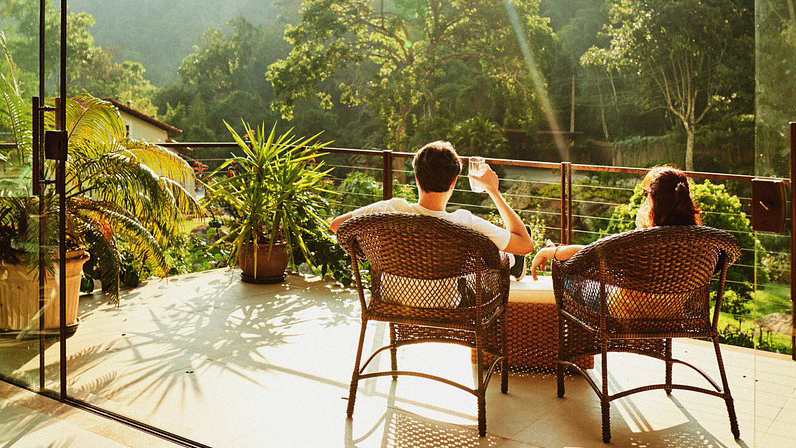 private balcony hotels