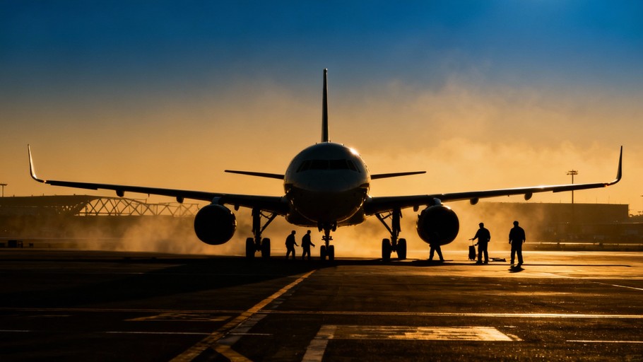 Private Jet Expeditions 25 Aircraft on runway