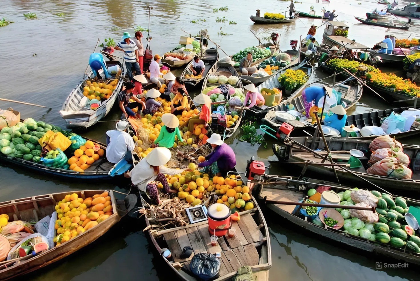 cai rang market