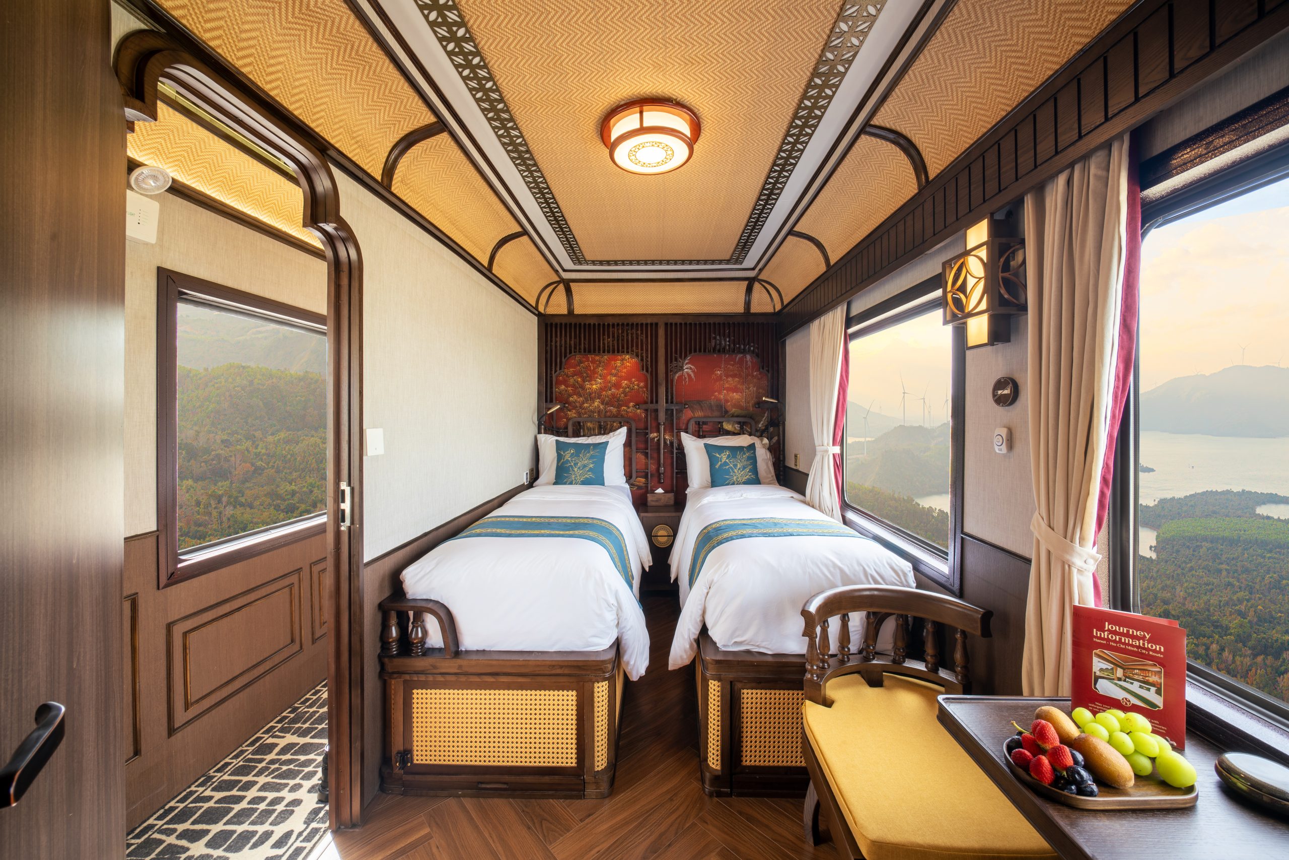 interior design of the cabin on S Journeys