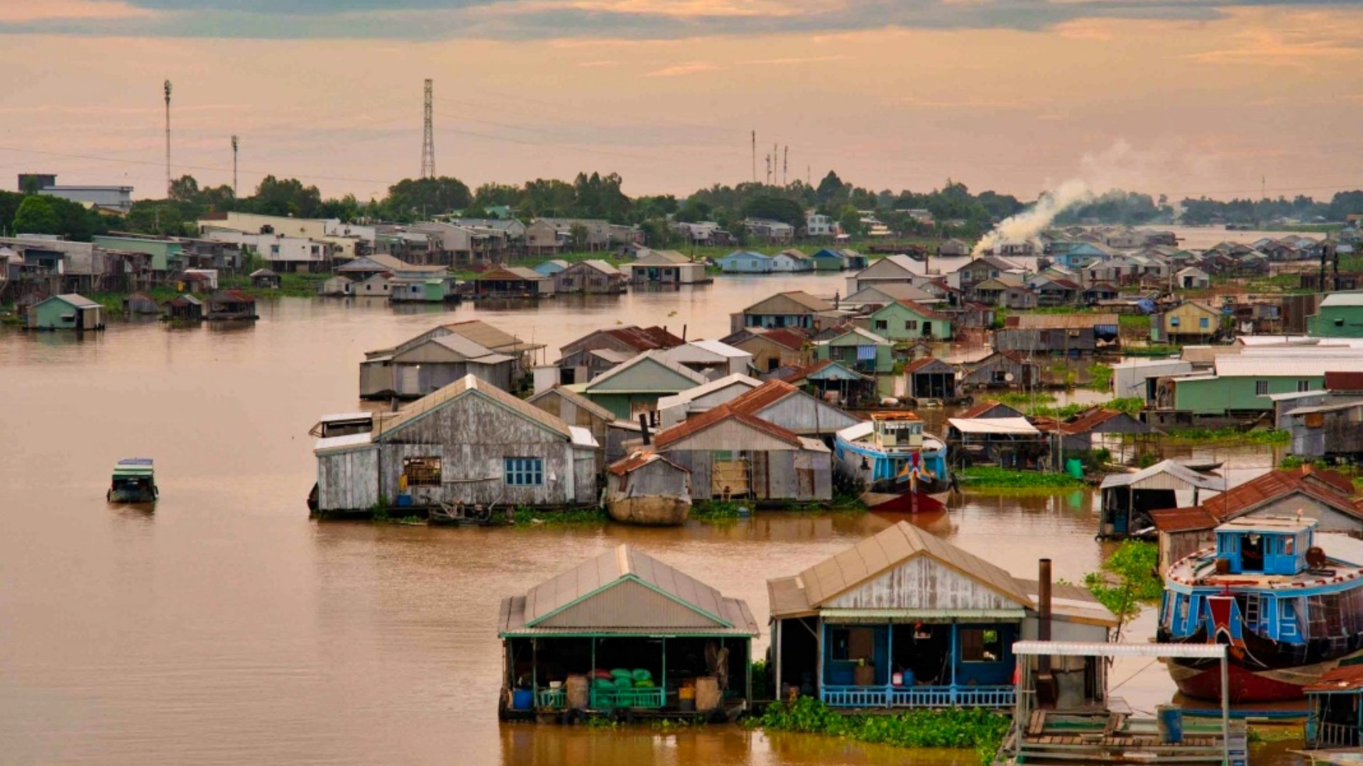 Floating village