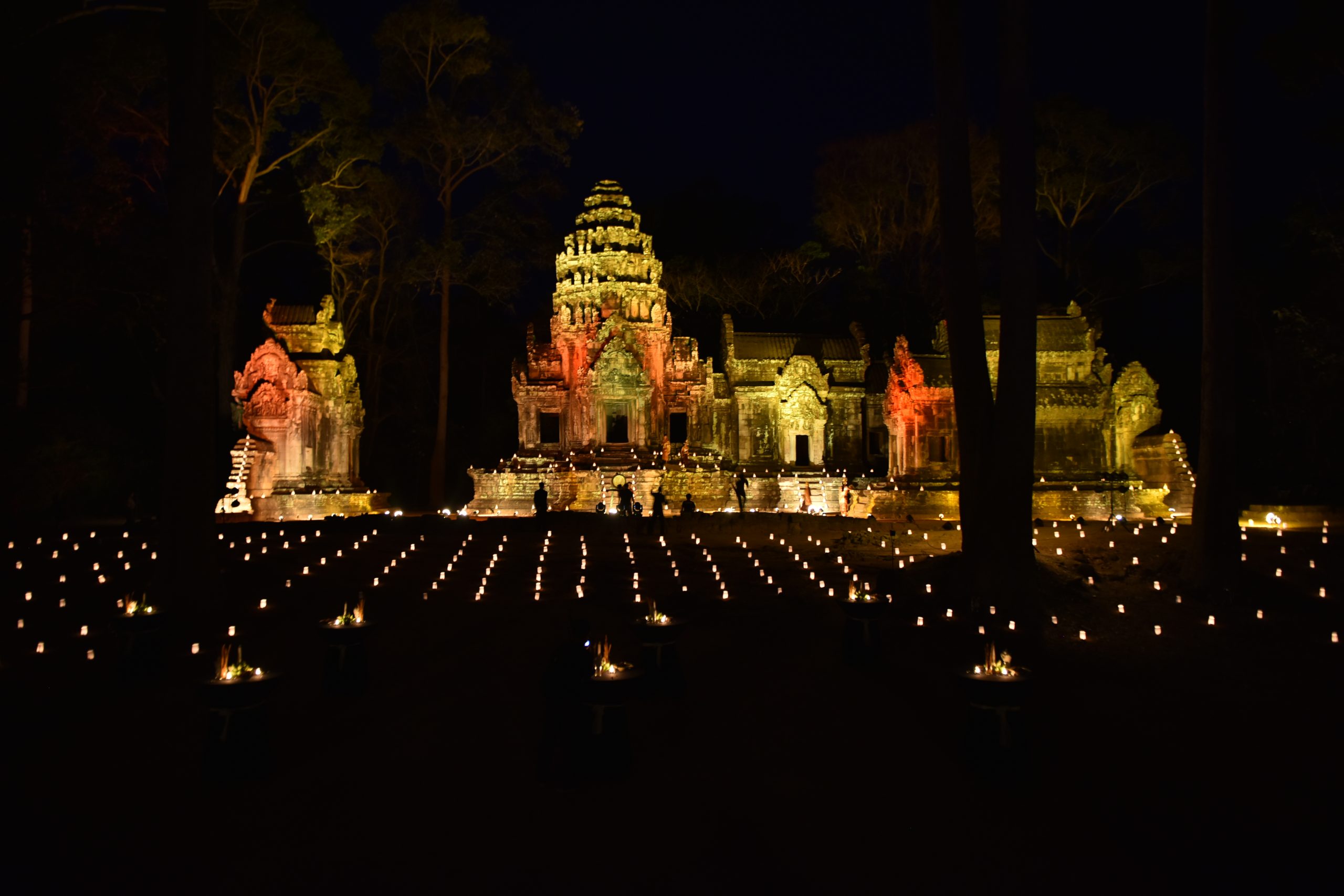 Conferences, Summits & Production 23 Outdoor Gala Temple Staging