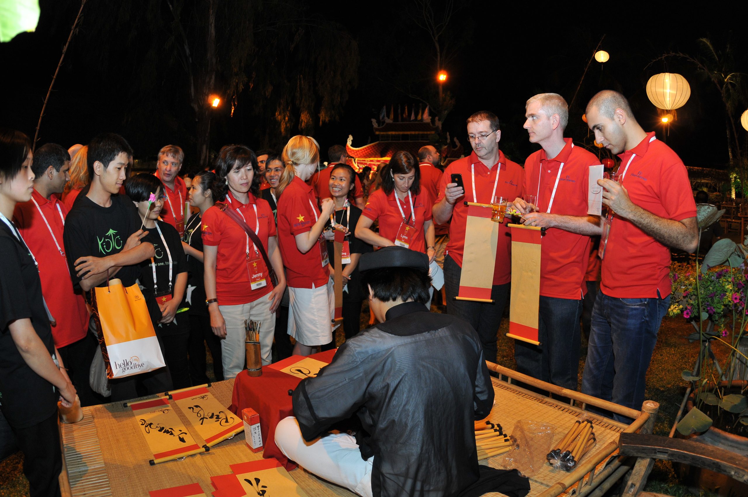 Rural Village Courtyard Gathering and Cultural Exchange