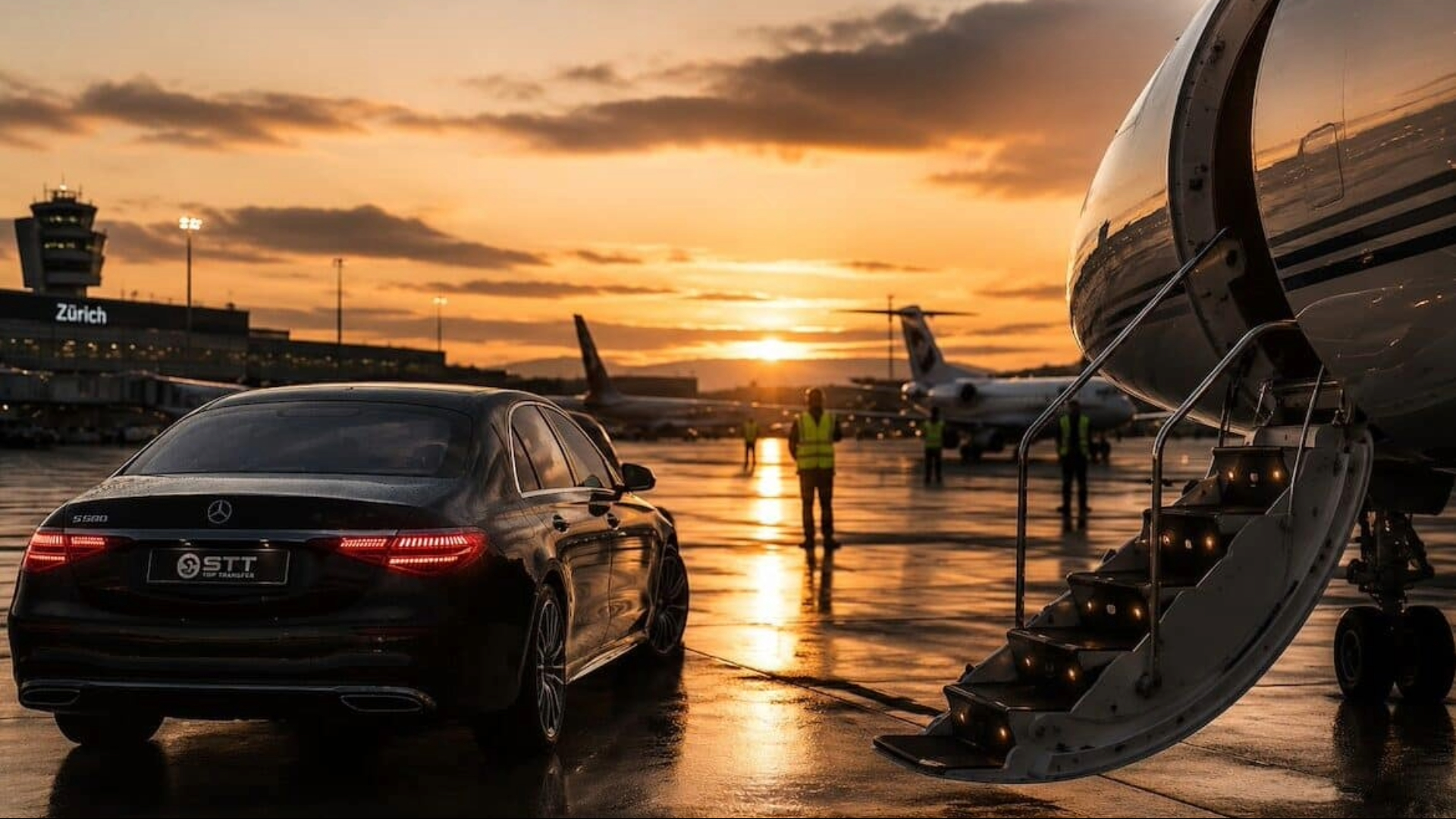 Airside VIP Tarmac Hand-Off