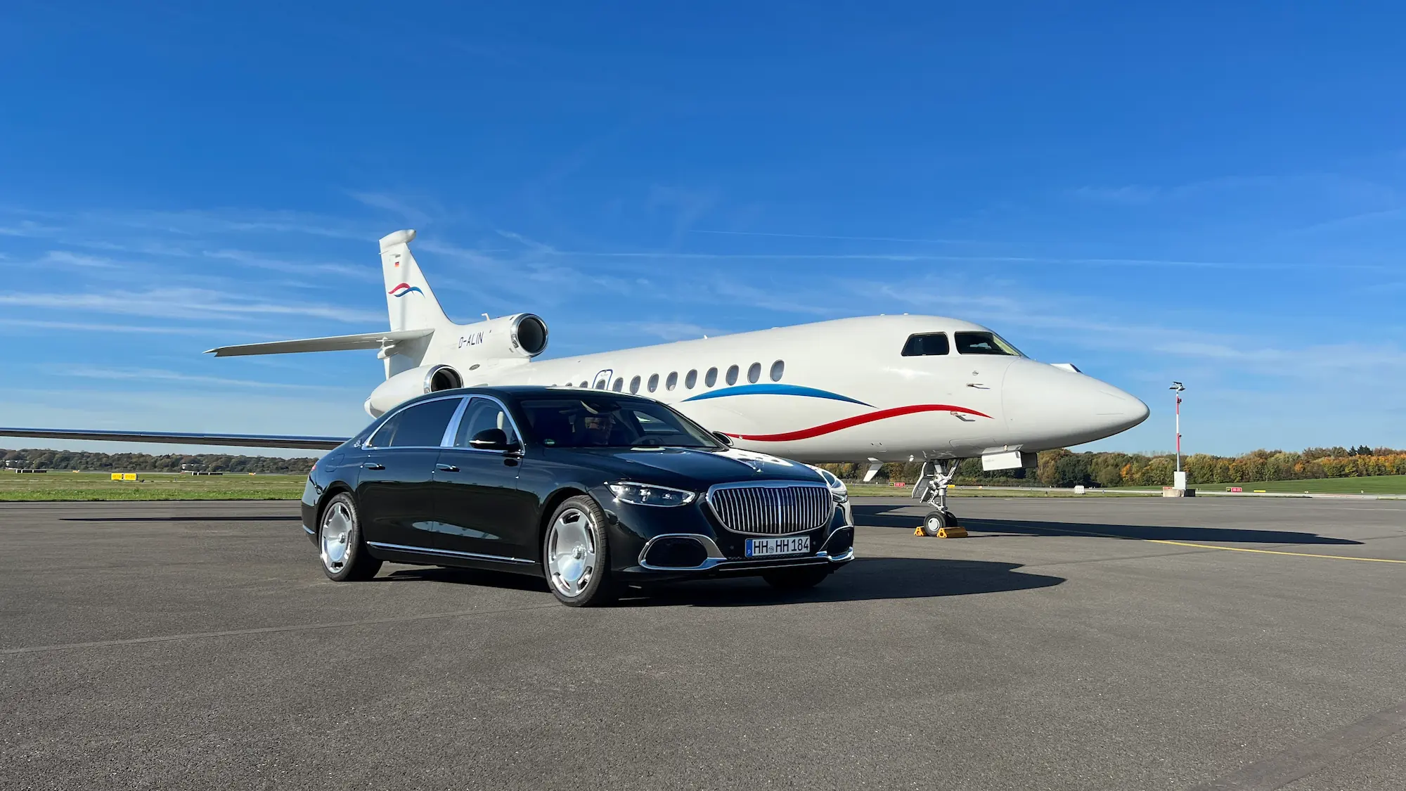 Private Jet Apron